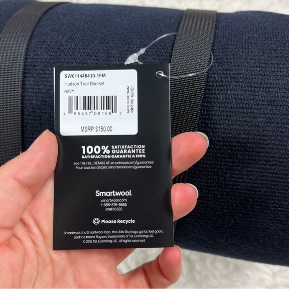 Smartwool merino wool blanket throw - Picture 4 of 4